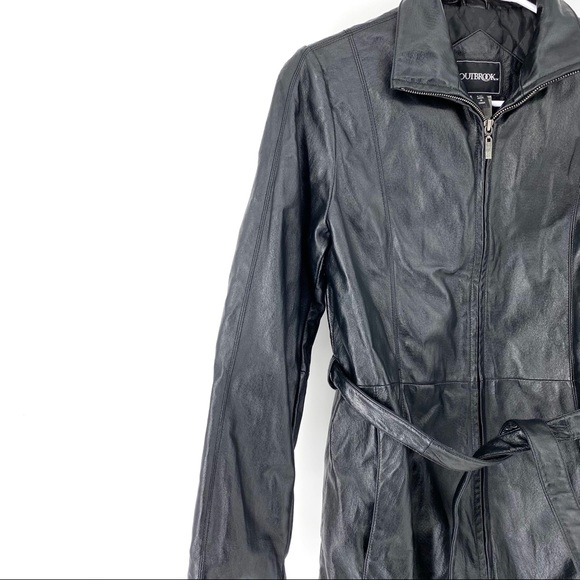 outbrook womens leather jacket